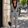 Premium Grey Business Suit Set