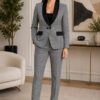 Premium Grey Business Suit Set