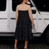 Elegant Color Block Shirt Dress