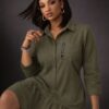 Premium Linen Shirt Dress - Wholesale