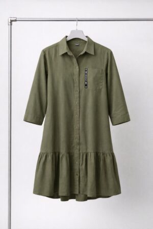 Premium Linen Shirt Dress - Wholesale