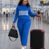 Blue Checkered Tracksuit Set - Premium Wholesale