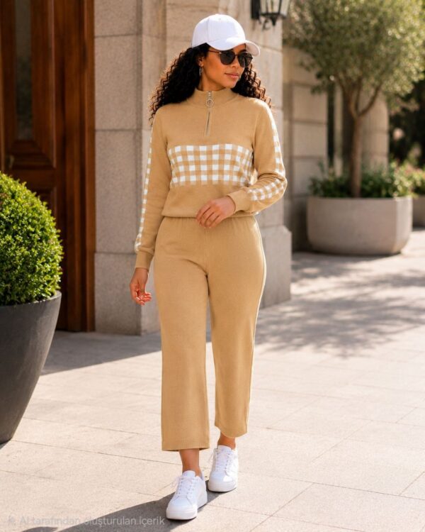 Elegant Color Block Shirt Dress
