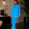 Elegant Color Block Shirt Dress