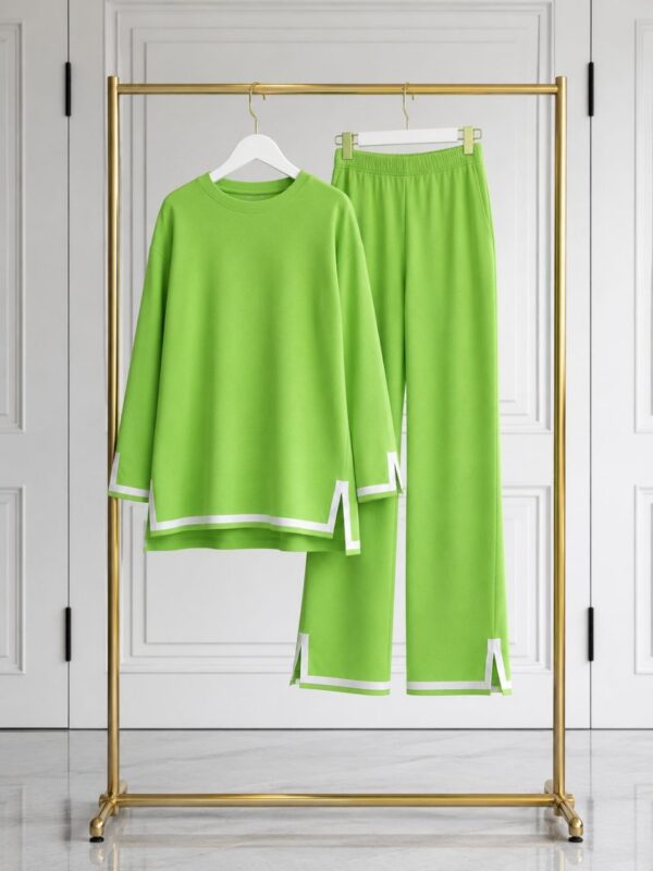 Elegant Color Block Shirt Dress