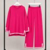 Elegant Color Block Shirt Dress
