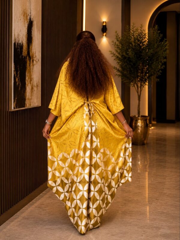 Premium Yellow Gold Kimono & Pants Set