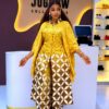 Premium Yellow Gold Kimono & Pants Set