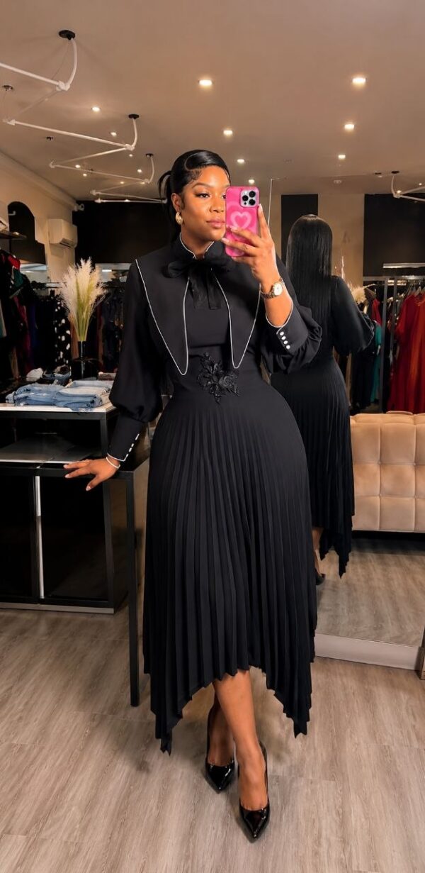 Premium Black Evening Dress - Wholesale