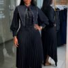 Premium Black Evening Dress - Wholesale
