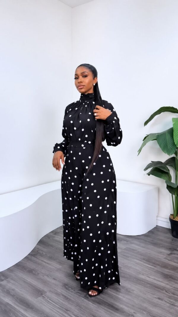 Premium Two-Piece Polka Dot Set - Wholesale Fashion