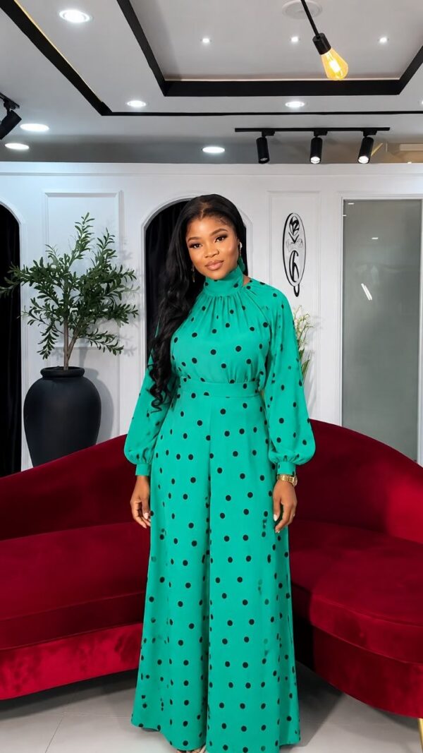 Premium Two-Piece Polka Dot Set - Wholesale Fashion