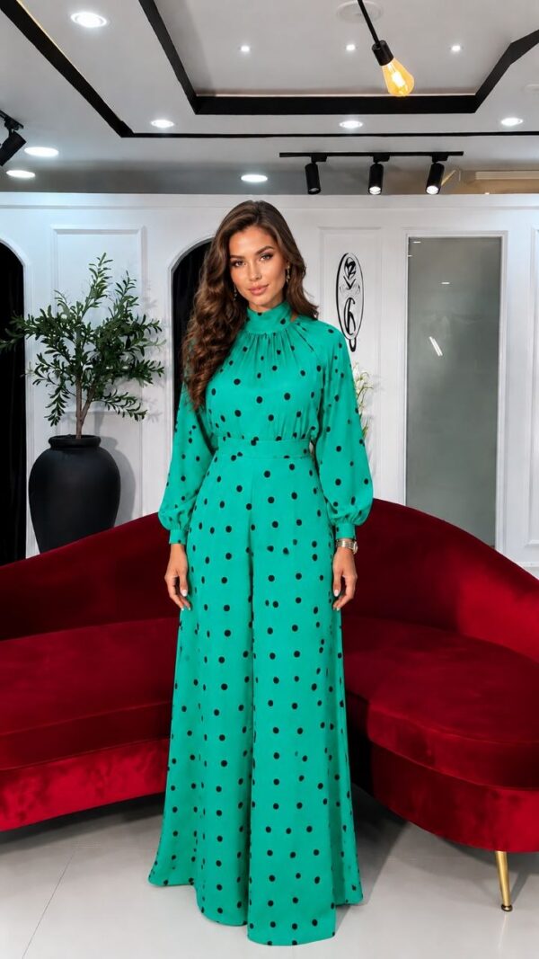Premium Two-Piece Polka Dot Set - Wholesale Fashion