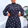 Premium Two-Piece Polka Dot Set - Wholesale Fashion