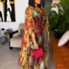 Premium Boubou Dress 3502BR - Wholesale African Fashion