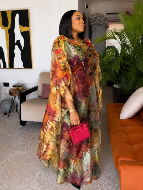 Premium Boubou Dress 3502BR - Wholesale African Fashion
