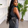 Premium Two-Piece Charcoal Suit Set