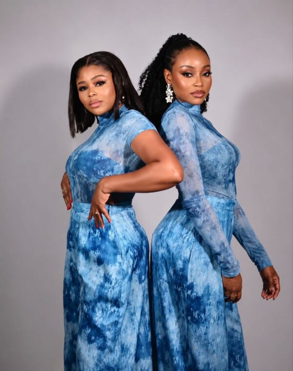 Premium Tie-Dye Two-Piece Set - Wholesale Blue Denim Collection