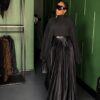 Premium Black Pleated Dress - Wholesale B2B