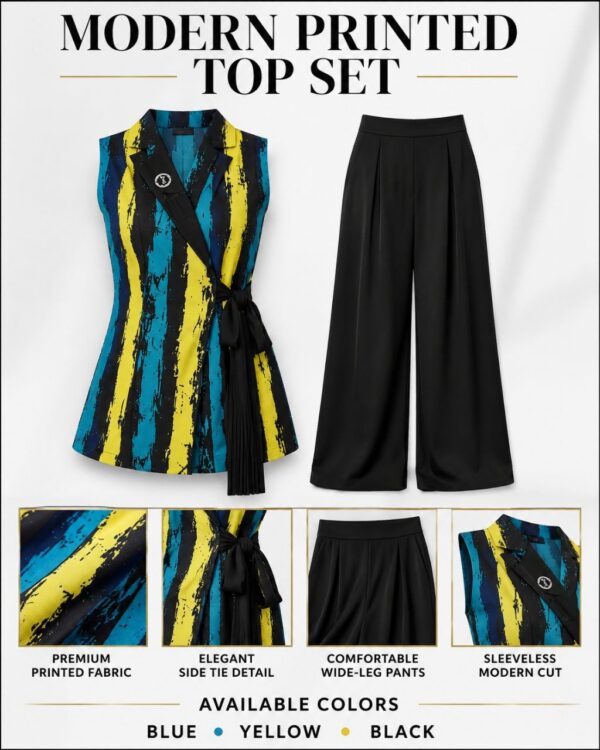 Premium Two-Piece Set 3565BR - Wholesale Fashion Collection