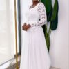Premium White Lace Dress - Wholesale B2B
