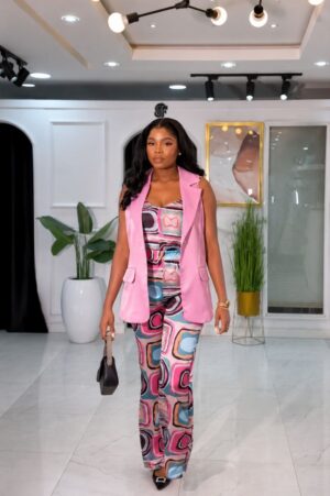 Premium Three-Piece Set - Powder Pink
