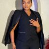 Premium Black Three-Piece Blazer Set