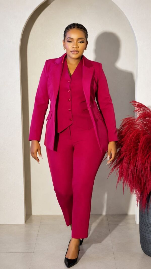 Premium Three-Piece Suit Set - Professional Business Attire