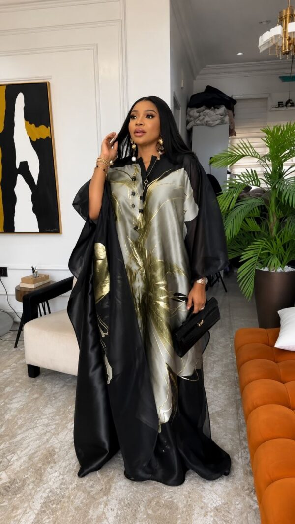 Premium Black Boubou Dress - Wholesale Fashion