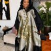 Premium Black Boubou Dress - Wholesale Fashion