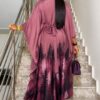 Premium Kimono & Pants Set - Tree Print Design