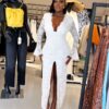 Premium White Lace Dress - Wholesale B2B