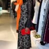 Black Lace Wrap Dress - Premium Wholesale