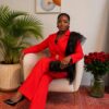 Premium Three-Piece Suit Set - Red & Green