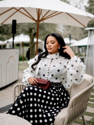 Three-Piece Polka Dot Set - Wholesale Fashion Collection