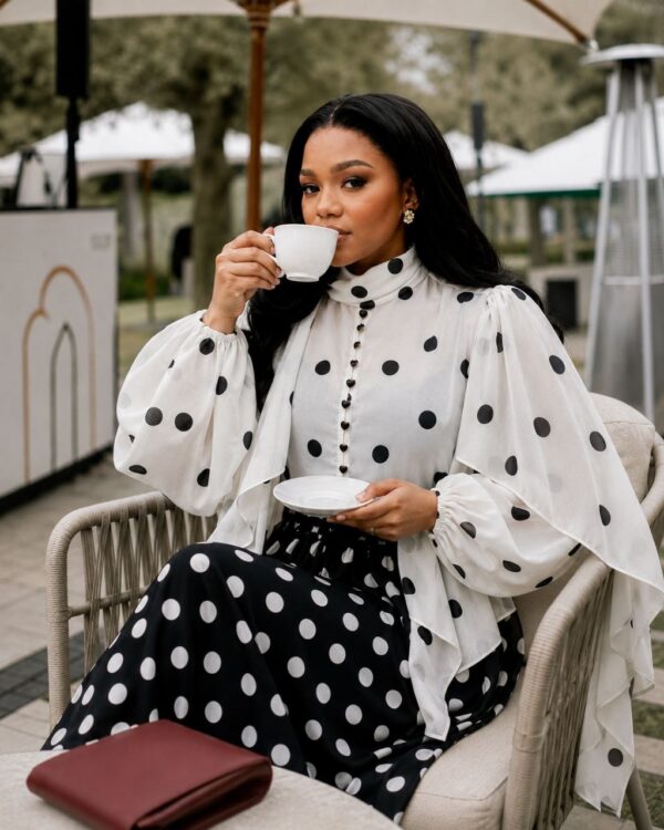 Three-Piece Polka Dot Set - Wholesale Fashion Collection