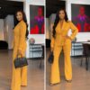 Premium Yellow Two-Piece Blazer Set
