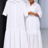 Premium White Eyelet Dress - Wholesale B2B