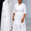 Premium White Eyelet Dress - Wholesale B2B