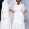 Premium White Eyelet Dress - Wholesale B2B