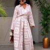 Premium Two-Piece Geometric Print Set
