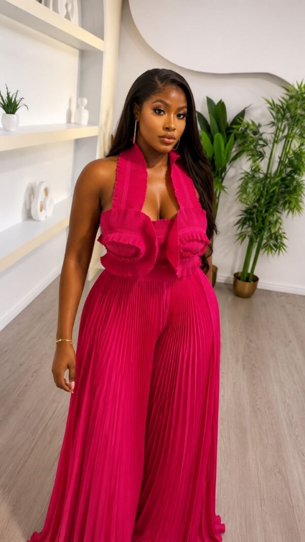 Premium Two-Piece Pleated Set - Wholesale Fashion