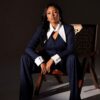 Premium Navy Pinstripe 3-Piece Business Suit Set