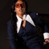 Premium Three-Piece Pinstripe Blazer Set