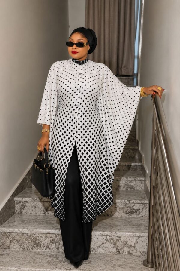 Premium Monochrome Kimono Pants Set - Wholesale