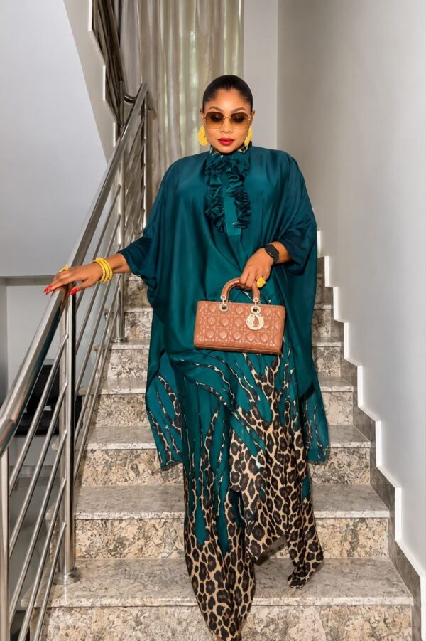Premium Green Kimono Pants Set - Wholesale B2B