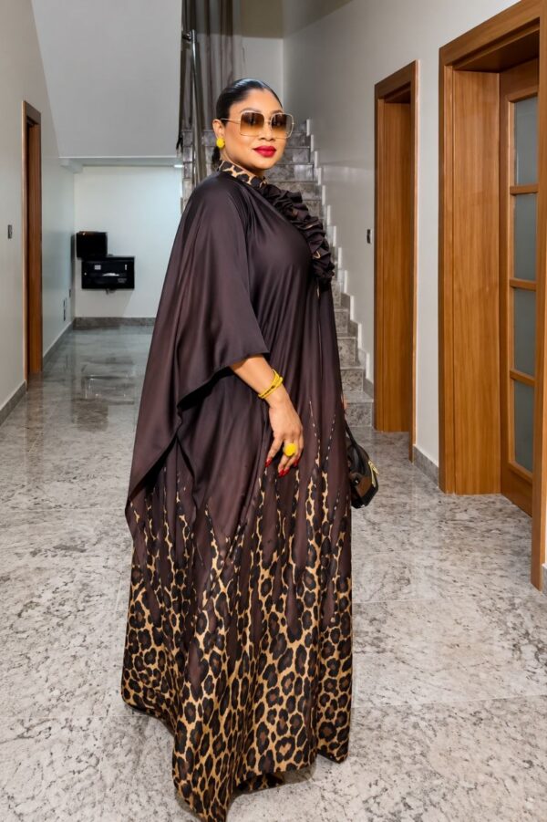 Premium Kimono and Pants Set - Leopard Print