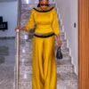 Premium Two-Piece Gold Set - Wholesale Fashion Collection