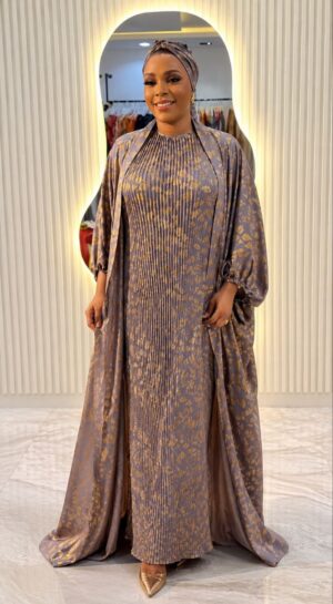 Premium Brown Kimono Dress - Wholesale B2B