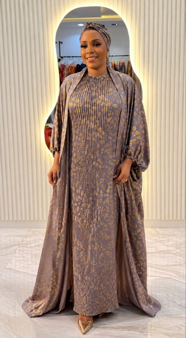 Premium Brown Kimono Dress - Wholesale B2B